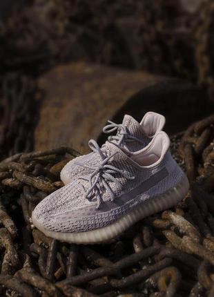 Мужские кроссовки  adidas yeezy boost 350 v2 synth 2 (рефлективные шнурки )2 фото