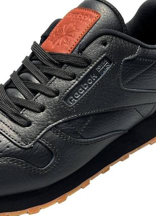 Мужские кроссовки reebok classic leather7 фото