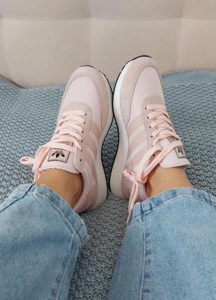 Чоловічі кросівки adidas iniki pink-beige7 фото