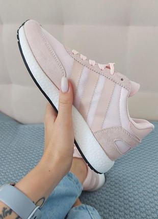 Чоловічі кросівки adidas iniki pink-beige3 фото