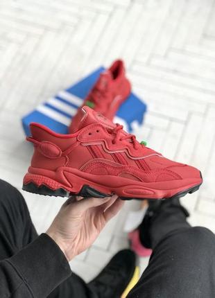 Мужские кроссовки  adidas ozweego adiprene red9 фото