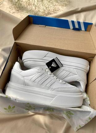Женские кроссовки  adidas sneakers white5 фото