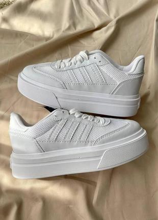 Женские кроссовки  adidas sneakers white8 фото