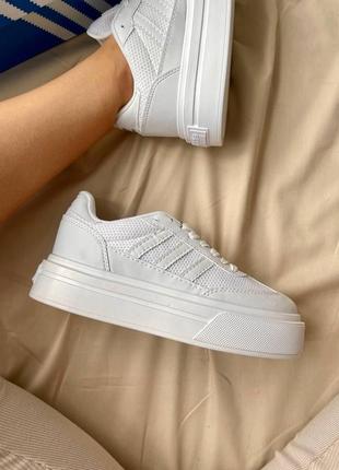 Женские кроссовки  adidas sneakers white3 фото