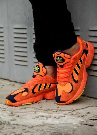 Мужские кроссовки   adidas yung 1 orange1 фото