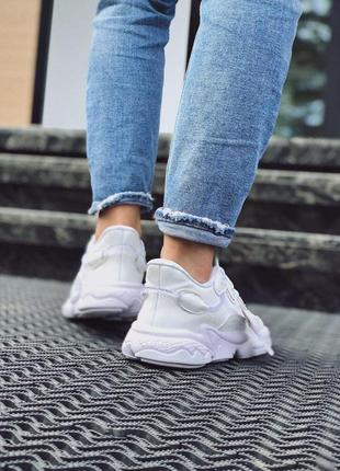 Мужские кроссовки   adidas ozweego adiprene white7 фото