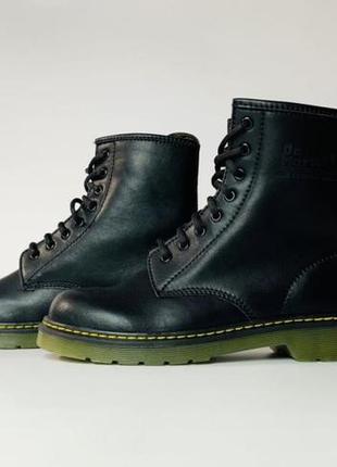 Женские ботинки dr. martens зимние5 фото