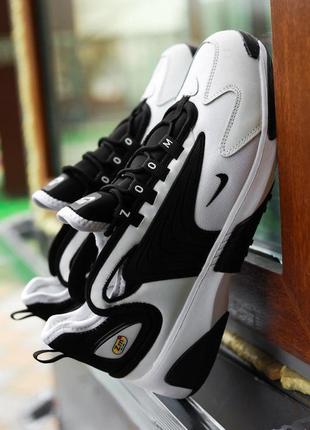 Мужские кроссовки  nike zoom 2k black white2 фото