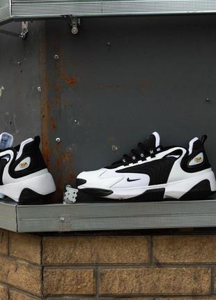 Мужские кроссовки  nike zoom 2k black white10 фото