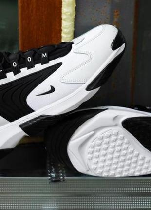 Мужские кроссовки  nike zoom 2k black white7 фото