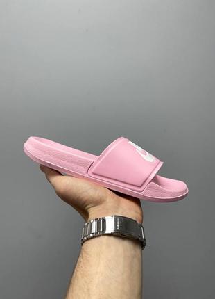 Шльопанці жіночі  nike slides pink3 фото