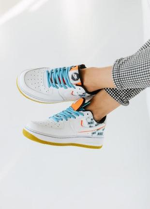 Женские кроссовки  nike air force 1 low back to school 2020