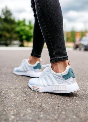 Adidas nmd  white green