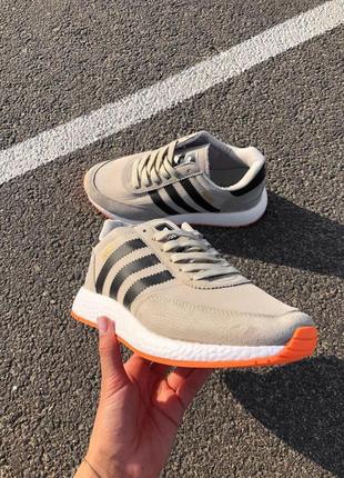 Мужские кроссовки   adidas line iniki grey white 35 фото