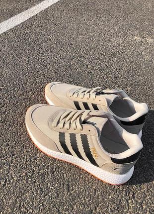Мужские кроссовки   adidas line iniki grey white 39 фото