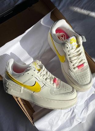 Женские кроссовки  nike air force 1 shadow sail digital pink5 фото