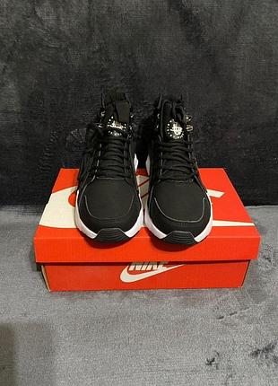 Мужские кроссовки  nike huarache x acronym black white 1 2