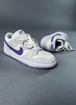 Женские кроссовки  nike dunk nike dunk low purple pulse