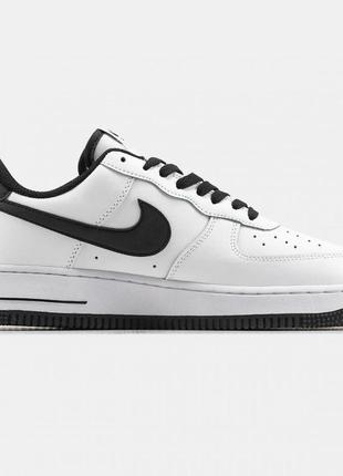 Мужские кроссовки  nike air force 1 black white v34 фото