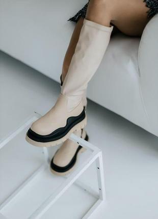 Женские ботинки bottega veneta high10 фото