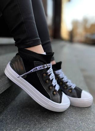 Женские кроссовки dior b23 high