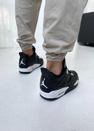 Чоловічі / жіночі кросівки  jordan retro 4 oreo8 фото