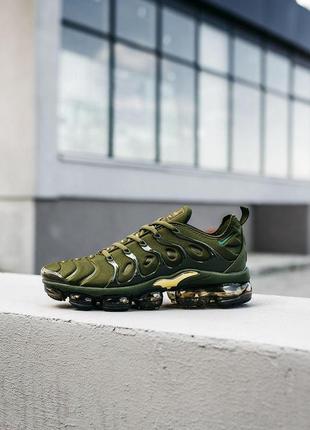 Мужские кроссовки  nike vapor max plus khaki