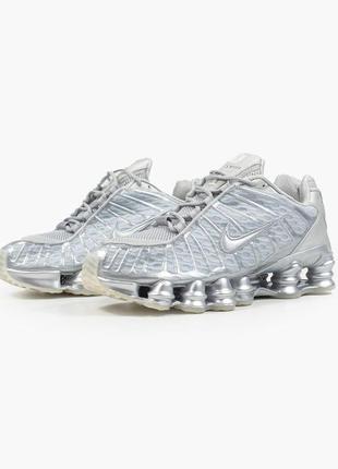 Чоловічі кросівки nike shox silver4 фото