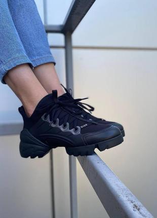 Женские кроссовки dior d-connect sneaker1 фото