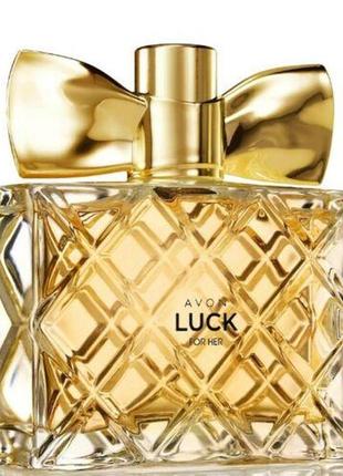 Парфюмерная вода avon luck для нее, 50 мл3 фото