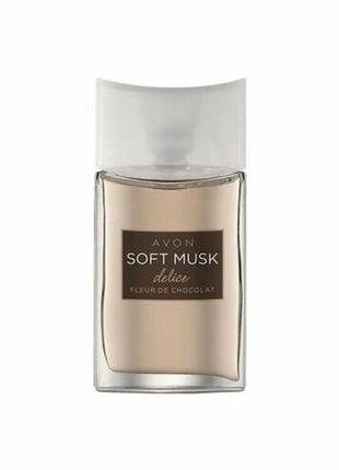 Туалетная вода avon soft musk delice для нее, 50 мл3 фото