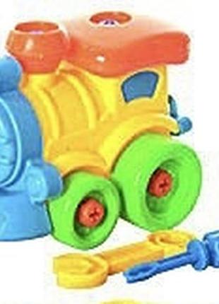 Конструктор паровозик, на шурупах 5