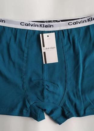 Модные мужские зеленые трусы calvin klein - трусы для парня