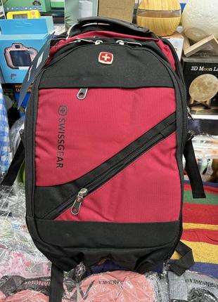 Швейцарський чоловічий рюкзак swissgear з ортопедичною спинкою та дощовиком