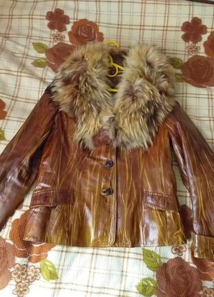 Куртка шкіра