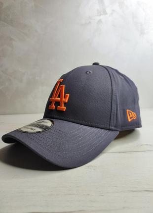 Кепка new era los angeles dodgers цвет essential black 9forty2 фото