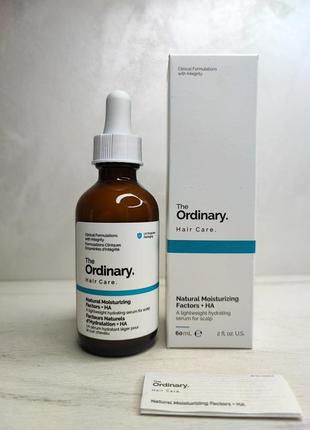 The ordinary natural moisturizing factors + гиалуроновая кислота сыворотка для кожи головы 60 мл5 фото