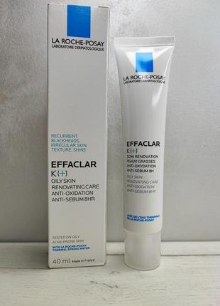 Відновлюючий засіб для комбінованої та схильної до жирності шкіри обличчя la roche-posay effaclar k(+)3 фото