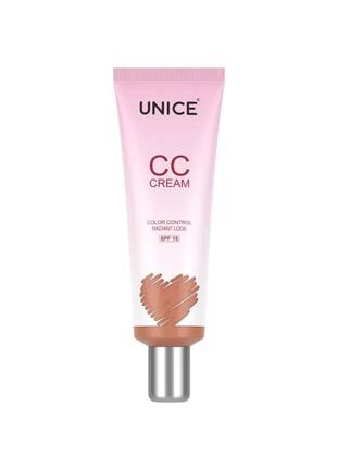 Cc крем unice 02 medium glow, 50 мл