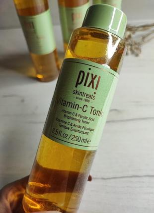 Pixi vitamin-c осветительный тоник с витамином сpixi vitamin-c brightening toner 250 ml5 фото