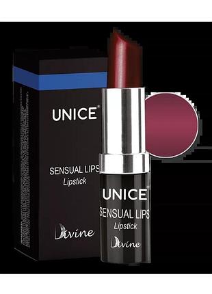 Зволожуюча помада для губ unice divine sl01, 4,2 г