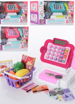 Іграшкова каса з калькулятором та набором аксесуарів,звук,підсвітка