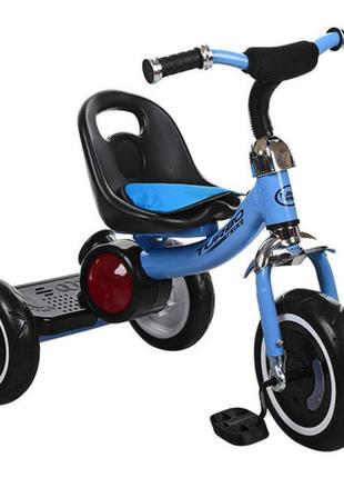 Велосипед триколісний turbotrike m 3650-m-1 блакитний1 фото