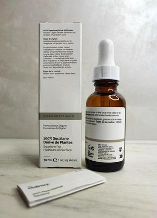 The ordinary - 100% оливковый сквалан - 100% plant-derived squalane - 30ml3 фото