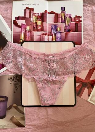Мереживні трусики вікторія сікрет victoria's secret преміум колекція оригінал