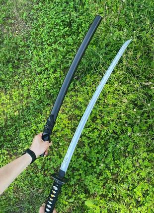 Самурайський меч катана воїн 3, з підставкою у комплекті, достойний і солідний подарунок чоловікові5 фото