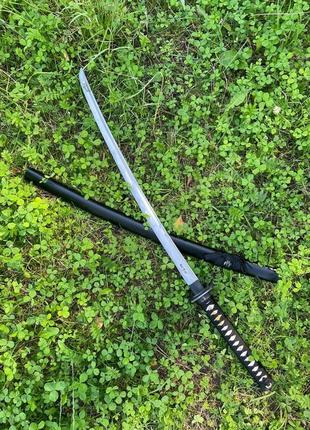 Самурайський меч катана воїн 3, з підставкою у комплекті, достойний і солідний подарунок чоловікові2 фото
