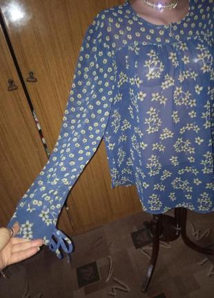 Нежная шифоновая блуза2 фото