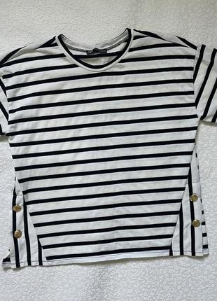 Футболка кофточка блуза zara с-м