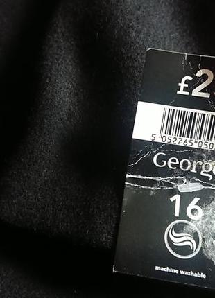 Фирменное английское демисезонное зимнее женское пальто george, новое с бирками, размер 16анг. (l).8 фото